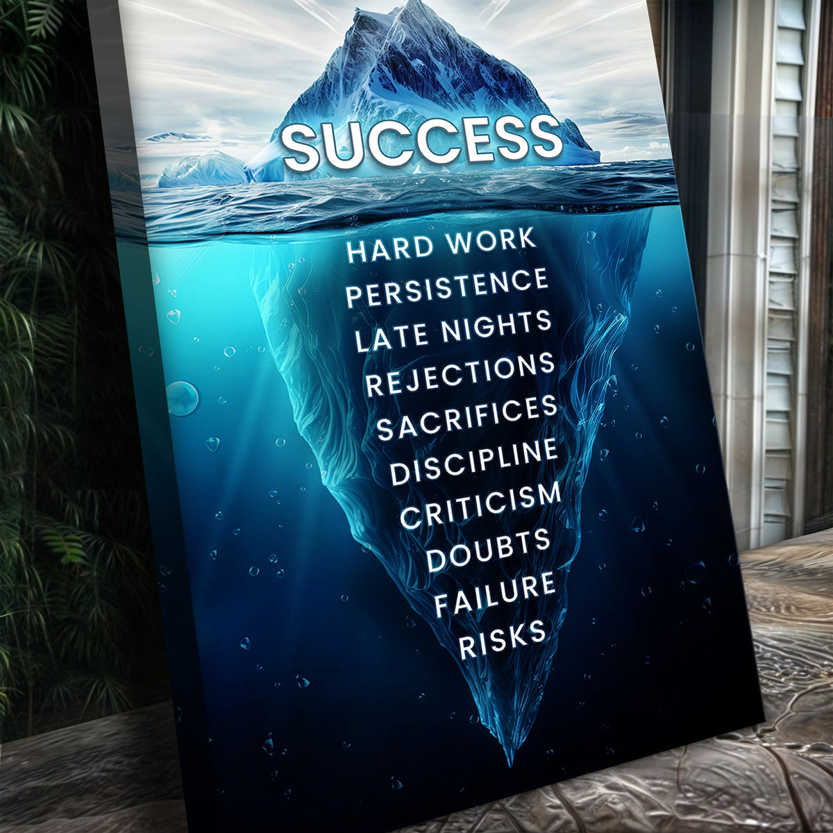 Success Motivational Wall Sign, photo 5 of 10