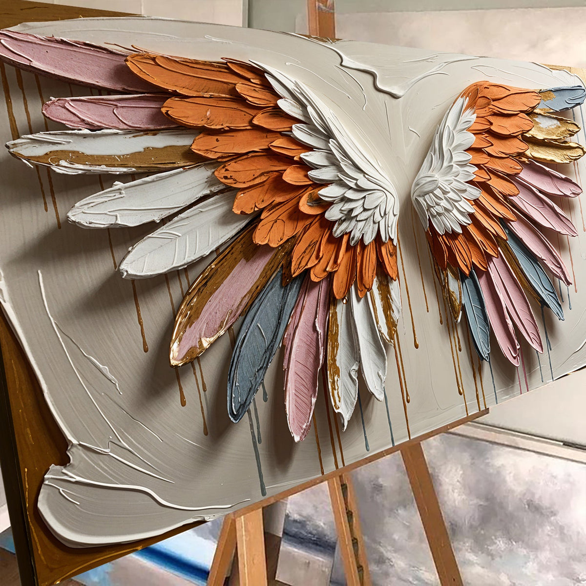 Angelic Wings Wall Art, photo 5 of 10