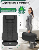 LX27 Stretching Mat Massager, Charcoal Black by Lunix