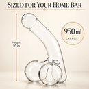 Funny Penis Whiskey Decanter - Unique & Funny Glass Container