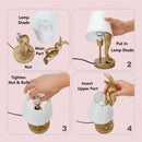 Modern Bunny Table Lamp with Adjustable Light by 2Dropme