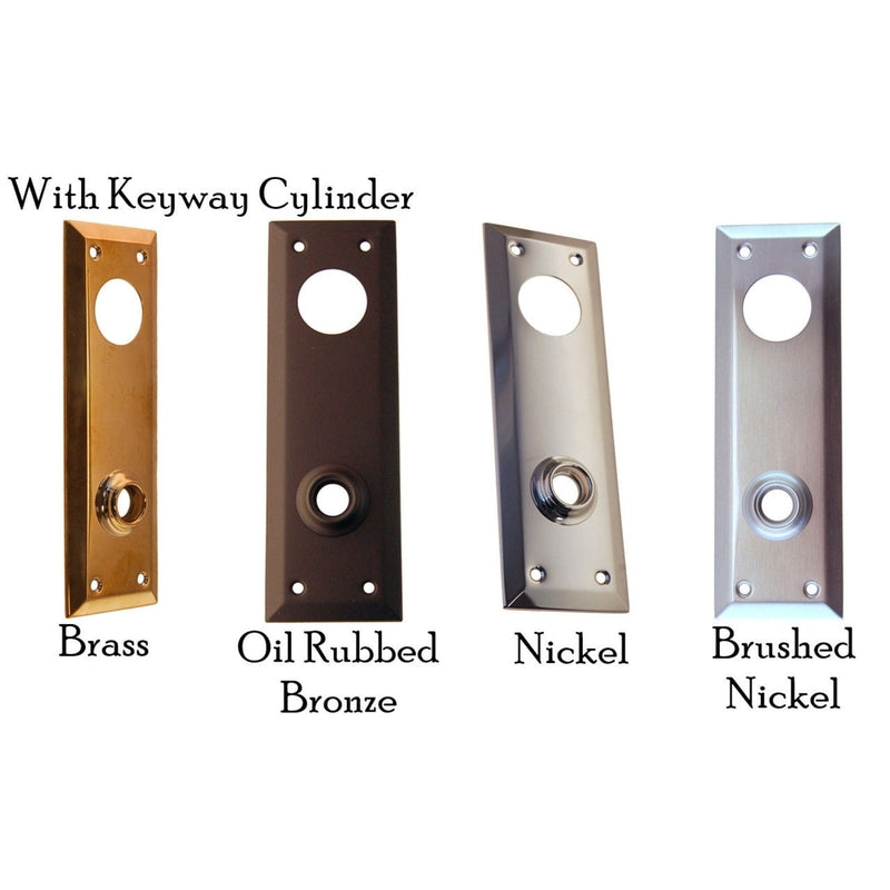 Door Knob Trim Plate