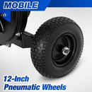 BILT HARD 224cc 7.5hp Gas Powered Wood Chipper with Tow Hitch