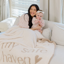 DOUBLE-LAYER BAMBONI® THROW BLANKETS by Saranoni