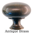 Round Knob on Pedestal Base