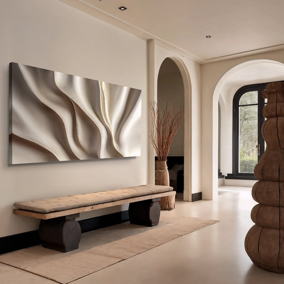 Beige Minimalist Wall Art V, photo 5 of 10