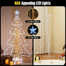 5 Feet Animated Christmas Tree with Warm and Cold LED Lights by LJGDeals