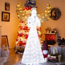 5 ft Festive Pre-Lit Angel with Halo and 150 LED Lights by LJGDeals