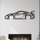 911 GT3 RS Model 992 Detailed Metal Car Wall Art - MT0859