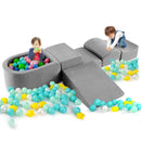 5-Piece Climb and Crawl Playset with Ball Pit for Kids by LJGDeals