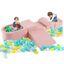 5-Piece Climb and Crawl Playset with Ball Pit for Kids by LJGDeals