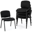Office Chair with Metal Frame and Padded Cushions for Conference Room by LJGDeals