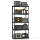 5-Tier Metal Shelving Unit with Anti-slip Foot Pad Height Adjustable Shelves for Garage-M by LJGDeals