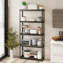 5-Tier Metal Shelving Unit with Anti-slip Foot Pad Height Adjustable Shelves for Garage-S by LJGDeals