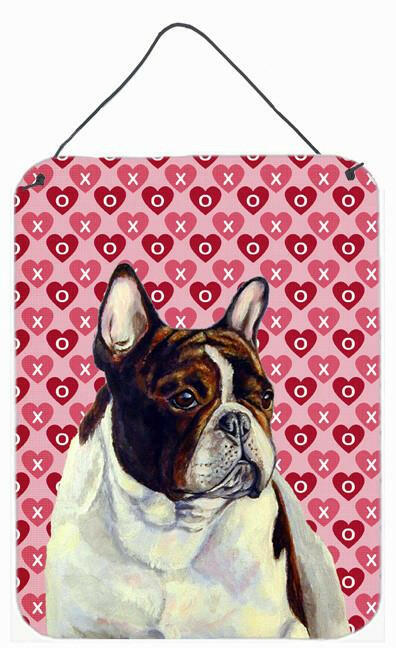 French Bulldog Hearts Love and Valentine's Day Wall or Door Hanging Prints