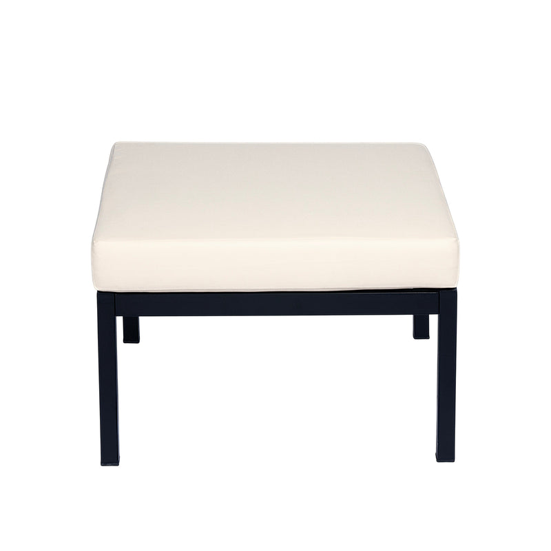 Outdoor 5-piece Acacia Wood and Metal Patio Sofa Set