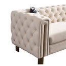 Chesterfield - Modern Tufted Living Room Sofa, 84.25''W Couch by Unique Piece Furniture