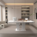 Extendable Dining Room Table for 6-10