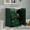 Bathroom Vanity With Under Mount Sink, 2 Drawers And Soft Closing Door by HouseOfZazla