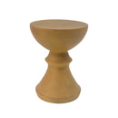 16" Ribbed Outdoor Accent Table