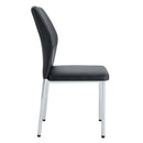 Luxury Simple High Resilience Dining Chair With Metal Legs by HouseOfZazla