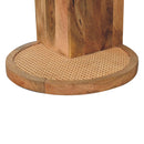 Close Knit Corner End Table - Oak by Unique Piece Furniture