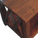 Belmont - X Frame Coffee Table - Brown by Unique Piece Furniture
