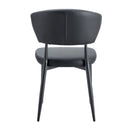Minimalist Ergonomic Dining Chair With Curved Backres (Set of 4) by HouseOfZazla