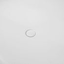 Solid Surface Soaking Freestanding Bathtub For Bathroom - Matte White by HouseOfZazla