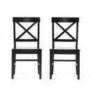 Plethora - Dining Chair With X Shaped Back (Set of 2) by HouseOfZazla