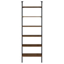 Owens 96-inch 6-shelf Wall Bookshelf Walnut