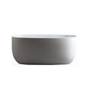 51" Freestanding Bathtub in Matte White