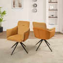 Swivel Home Office Desk Chairs With Arm (Set of 2) by Unique Piece Furniture
