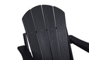 Folding Adirondack Chair with Side Table, 3-Piece Set