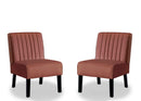 Reese - Mid-Century Modern Accent Chairs With Minimalist Design (Set of 2) by HouseOfZazla