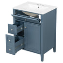 Bathroom Vanity With Sink, Soft Closing Cabinet