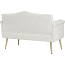 CREAM WHITE 2 SEATER SOFA
