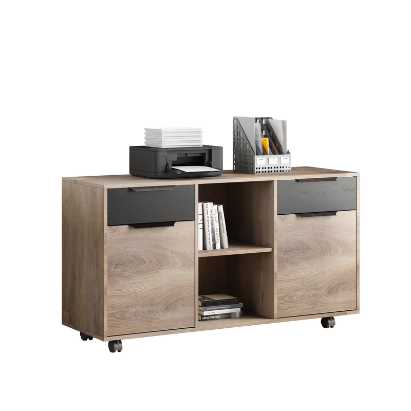 The sub cabinet of the table