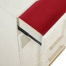 Lexington - 5 Drawer Chest - Beige by HouseOfZazla