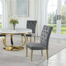Modern Design Upholstered Dining Chair (Set of 2)