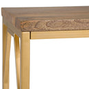 Selma - Handcrafted Metal And Wood Accent Table by Unique Piece Furniture
