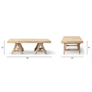 Hawthorne - Trestle Table by HouseOfZazla