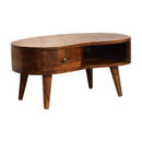 Wave Coffee Table With 1 Drawer by HouseOfZazla
