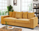 Luxe Sofa With 5 Matching Toss Pillows, Sleek Design, Spacious And Comfortable 3 Seater Couch by HouseOfZazla