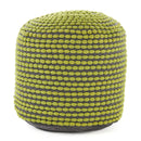 River - Handcrafted Cylindrical Pouf Water Resistant Fabric by Unique Piece Furniture