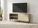 Amidon - TV Stand, With 2 Storage Shelves And 1 Cabinet by Unique Piece Furniture