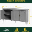 Vintage Buffet Cabinet With Adjustable Shelves by HouseOfZazla