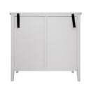 2 Door Cabinet, Suitable For Bedroom - Light Gray by HouseOfZazla