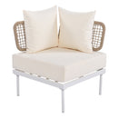 Walker Edison | Outdoor 8-Piece Sectional Sofa Set