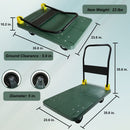 Foldable Platform Push Hand Truck Cart